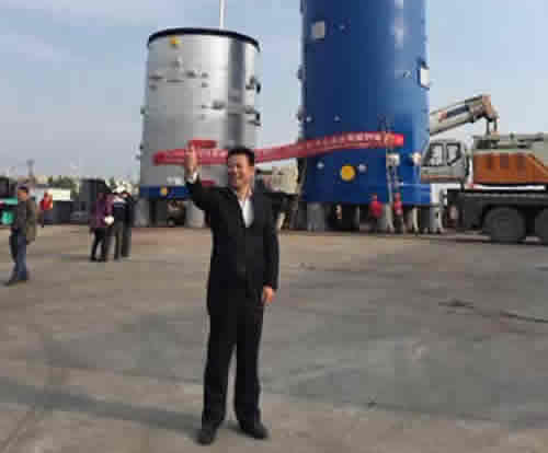 熱烈祝賀亞洲之最直徑7米DT、DC設(shè)備在無(wú)錫志成公司順利竣工